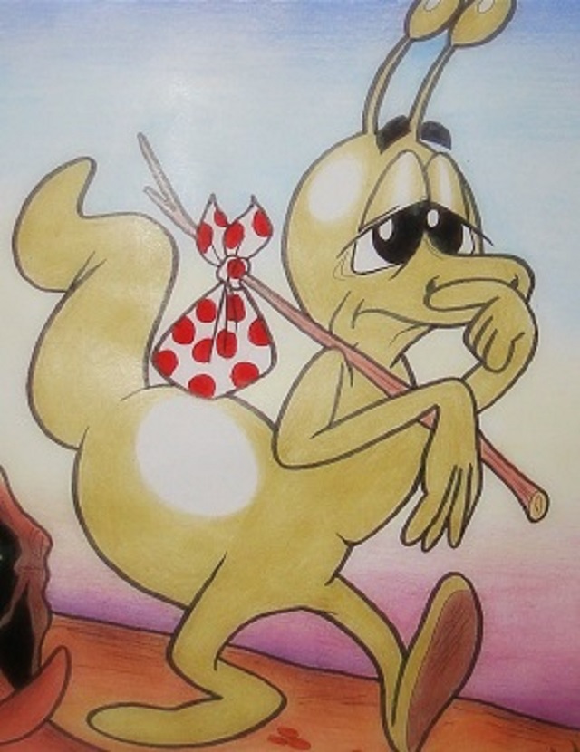 Formigarto Deixando O Formigueiro